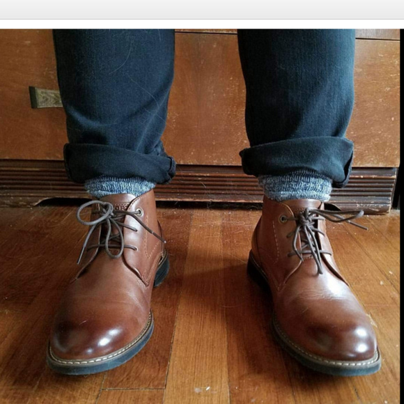 ROCKPORT Men's Leather Chukka Boots - Picture 6 of 8